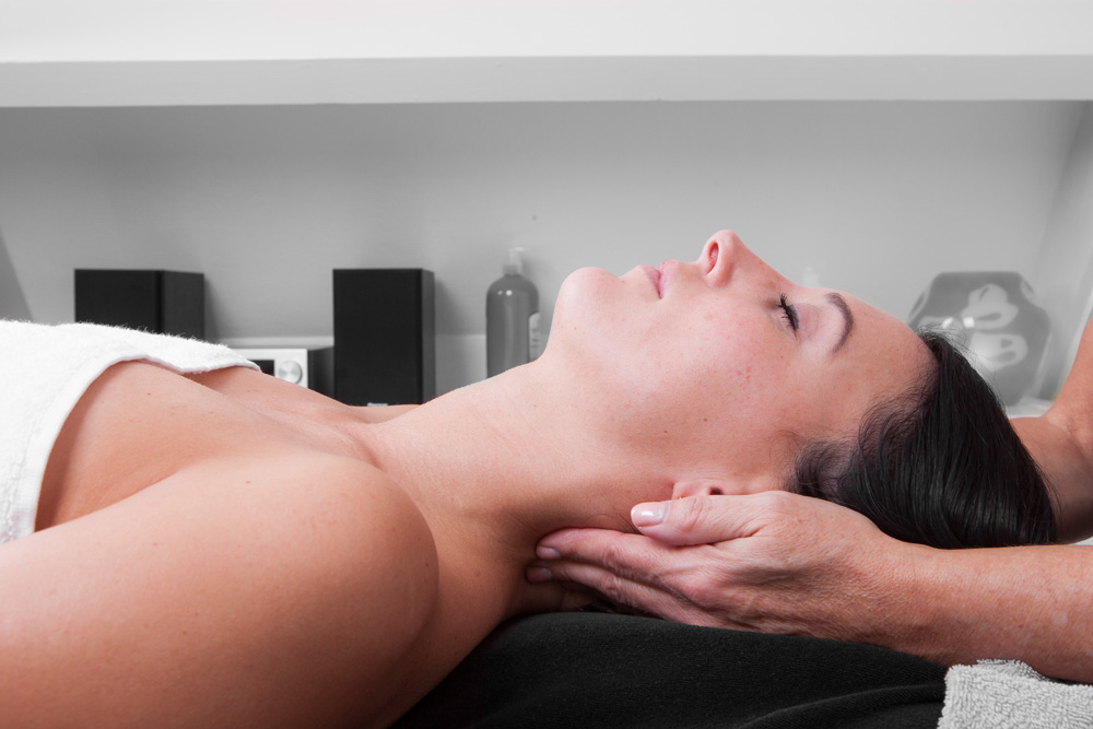 Massage van de nek